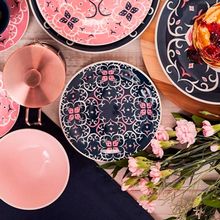 Conjunto Com 6 Pratos De Sobremesa Hana 20cm Oxford