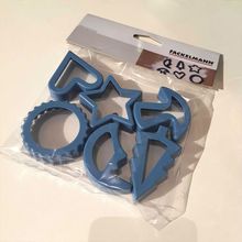 Conjunto de Cortadores de Biscoito Elementals 6 Peças