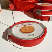 Aro Modelador Para Ovo em Silicone Vermelho 10cm Weck