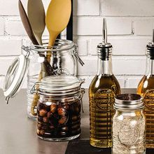 Pote De Vidro Officina 750ml Ø10,8x13,6cm