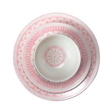 Aparelho De Jantar Tie Mood 18 Peças Em Porcelana
