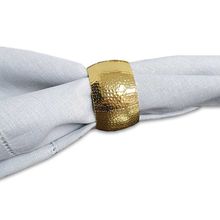 Argola Para Guardanapo Dourado 4 Peças Class Home