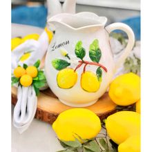 Jarra De Cerâmica Lemons 1,6l