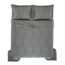 Jogo De Colcha King Arenella Estampado 300 Fios 290x250cm Trussardi