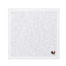 Guardanapo Arya Gallus Bordado 50x50cm