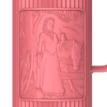 Garrafa Térmica Chimarrita Pampeana 1L Rosa Rolha Dupla Ação