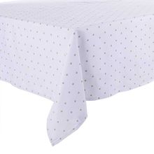 Toalha Mesa Panama Petit Caqui Retangular 160x220cm Naturalle