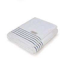 Toalha de Rosto Trussardi Palladio Branco e Marinho