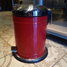 Lixeira Vintage Kitchen Vermelha 5l