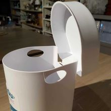 Lixeira De Pia Hide Branca 3,5 Litros