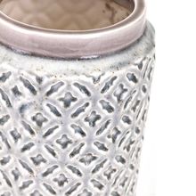 Vaso Freya Cinza Grande