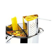 Espagueteira 4 Divisões - Savoy Ø 31 x 16,5 cm 10 L - Brinox