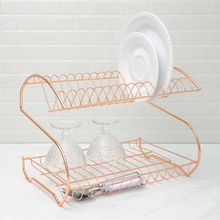 Escorredor Classic Em Formato De S Rose Gold