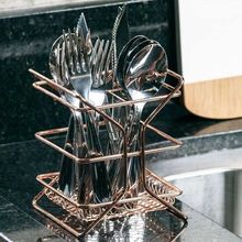 Porta Talher Com Divisória Art Cook Rose Gold