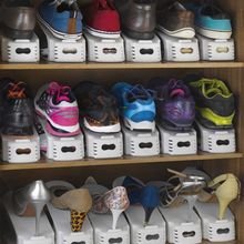 Organizador De Sapatos Double Branco