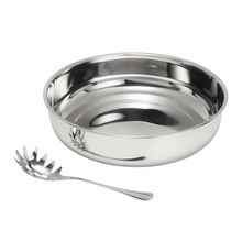 Espagueteira 36cm Em Inox Com Pegador De Massas