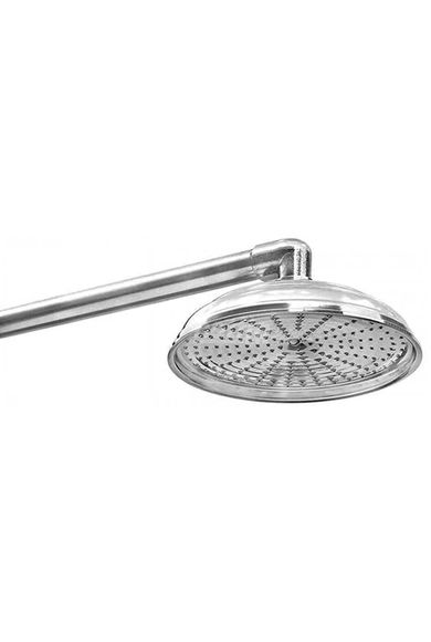 Ducha Cascata de Aluminio Polido 10 Polegadas Foglieto