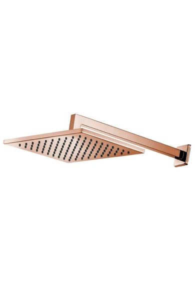Ducha Quadrada LorenQuadra Rose Gold 7034 R16 Lorenzetti