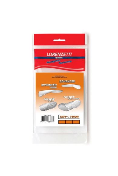 Resistência Elétrica para Chuveiro Advanced 7500w 220v 3055 O Lorenzetti