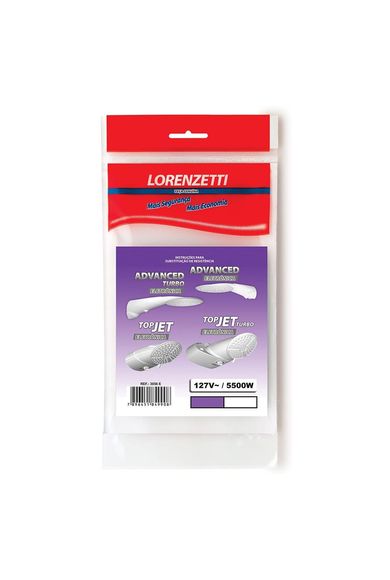 Resistência para Chuveiro Advanced Top Jet 127V 5500W 3056E Lorenzetti