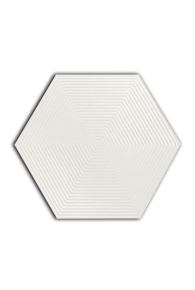 Porcelanato Love Hexa White Mate Lux 17,5x17,5cm Portinari