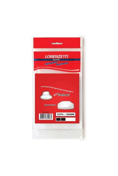 Resistência para Ducha Bella/Fashion 4T 127V 5500W Lorenzetti