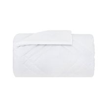 Edredom Solteiro Cetim 270 Fios Buddemeyer Vision 100% Algodão Penteado Branco