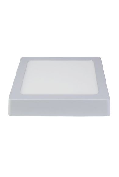 Plafon De Sobrepor Quadrado LED 12W 4000W Branco Taschibra