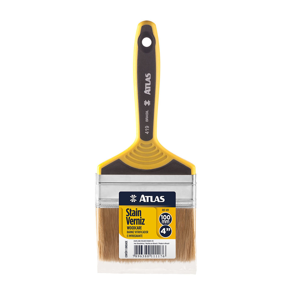Pincel 419 4 Polegadas Atlas