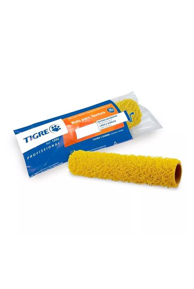 Rolo De Textura Média 23cm 1352 Fibra De Vinil Tigre