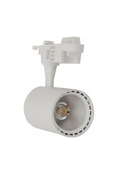 Spot Para Trilho Branco 12W Luz Fria 6500K Bivolt ClickHouse