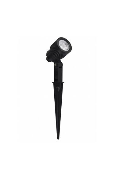 Espeto De Jardim Led Noir MR11 3W 6500K Taschibra