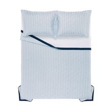 Colcha Queen Trussardi 2 Porta Travesseiros 200 Fios Cetim 100% Algodão Montecassiano