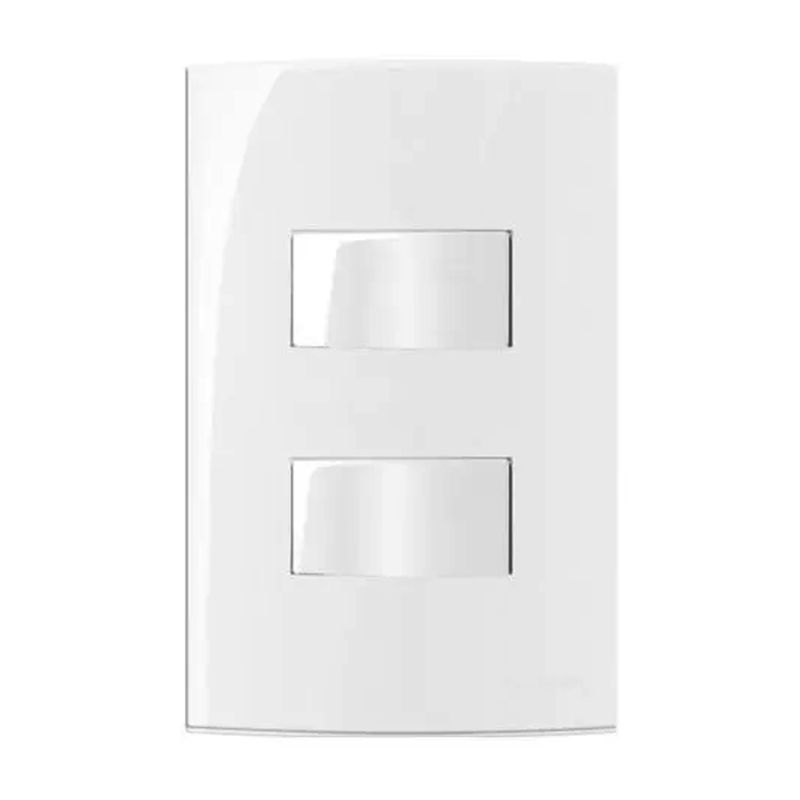 Conjunto-De-2-Interruptores-Simples-10A-Sleek-Branco-MarGirius