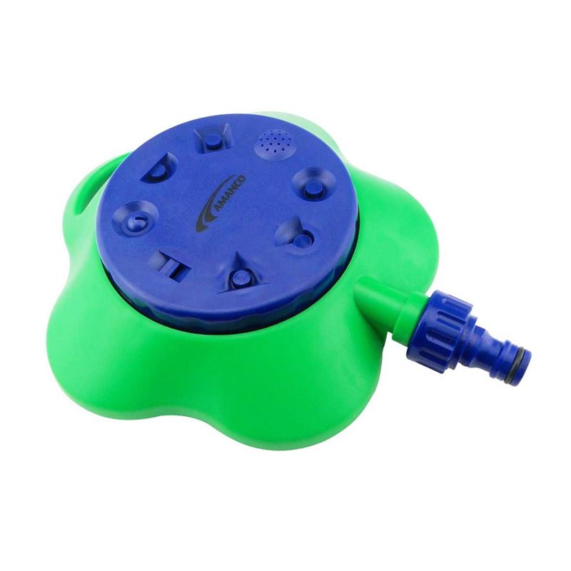 Aspersor-De-8-Jatos-Verde-Com-Base-Amanco-