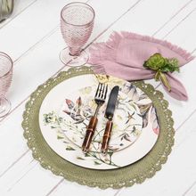 Jogo Americano Bethany Avulso Olive Copa e Cia