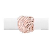 Argola de Guardanapo 4 pcs Traccia Rosa Chá