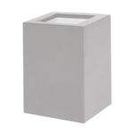 Arandela-Flex-Retangular-Branco-Fosco-para-1-Lampada-G9-Blumenau