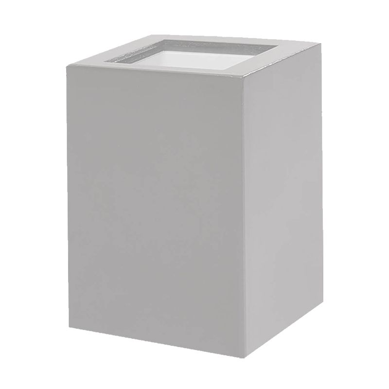 Arandela-Flex-Retangular-Branco-Fosco-para-1-Lampada-G9-Blumenau