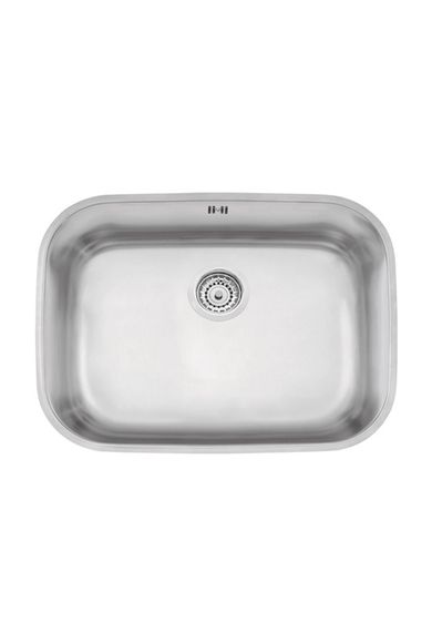 Cuba De Embutir Retangular Lavínia 48 BL Em Aço Inox 48x34cm Acetinada Tramontina