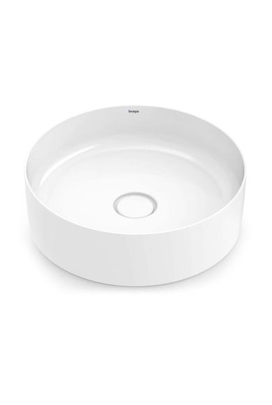 Cuba De Apoio Platinum Redonda 39cm Branca Incepa