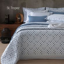 Kit Colcha Matel King St Tropez 200 Fios 2,90m x 2,50m Naturalle