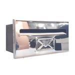 Caixa-De-Correio-N23-Pequena-Em-Inox-13x24cm-Fortral