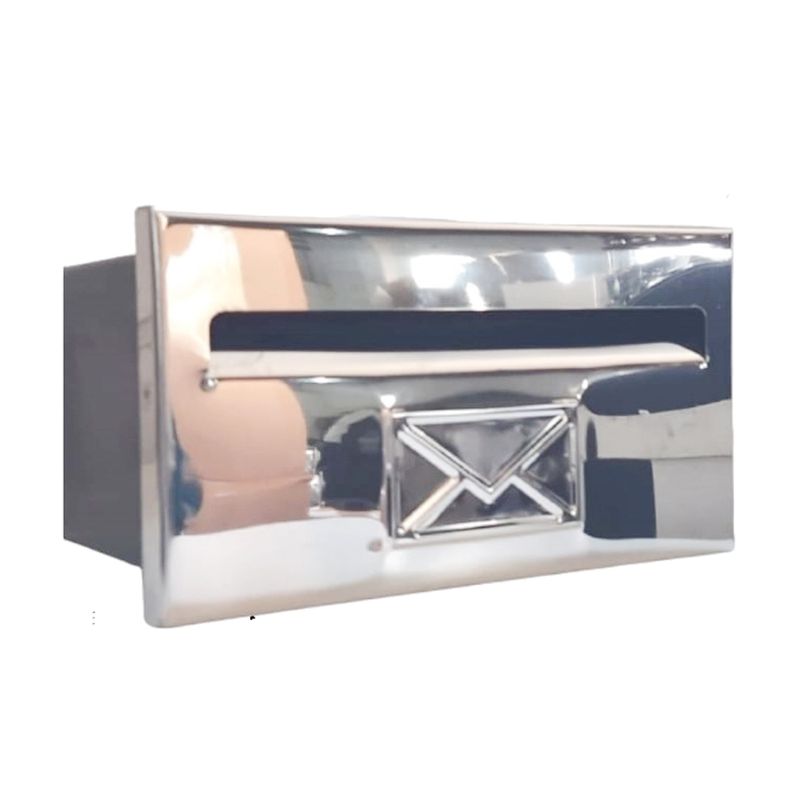 Caixa-De-Correio-N23-Pequena-Em-Inox-13x24cm-Fortral