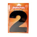Numero-Residencial-2-Preto-Em-ACM-125mm-Numeral