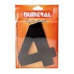 Numero-Residencial-4-Preto-Em-ACM-125mm-Numeral