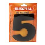 Numero-Residencial-5-Preto-Em-ACM-125mm-Numeral