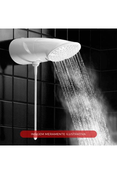 Ducha Top Jet Multitemperatura 220V 7500W Branco Lorenzetti
