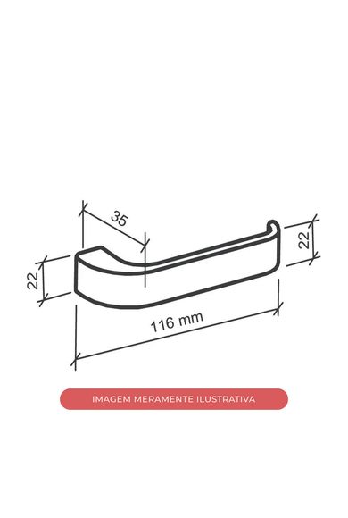 Fechadura Externa Odin Cromada 40mm Ez1300 Imab