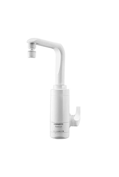 Torneira de Parede Eletrônica Essence Branca 4600W 127V Lorenzetti
